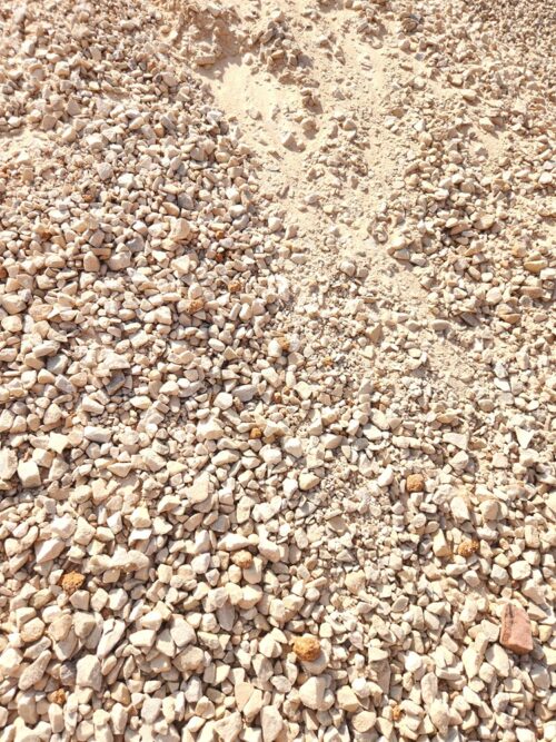 Pile of 13mm Concrete Mix (Sand and Stone blend) for building in Pretoria.