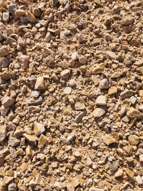Pile of 19mm Concrete Mix (Sand and Stone blend) for foundations in Pretoria.