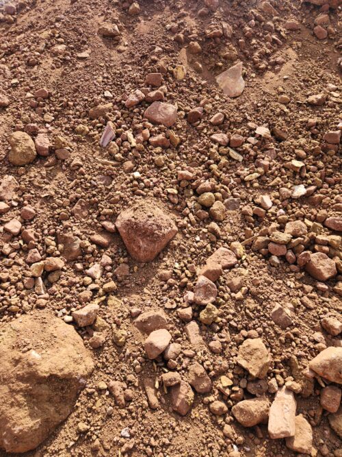 Alternative view of G5 Filling (Engineered Sub-Base) – Road Spec Material