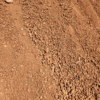 Heap of reddish Sifted Filling (clean soil) for landscaping in Pretoria.
